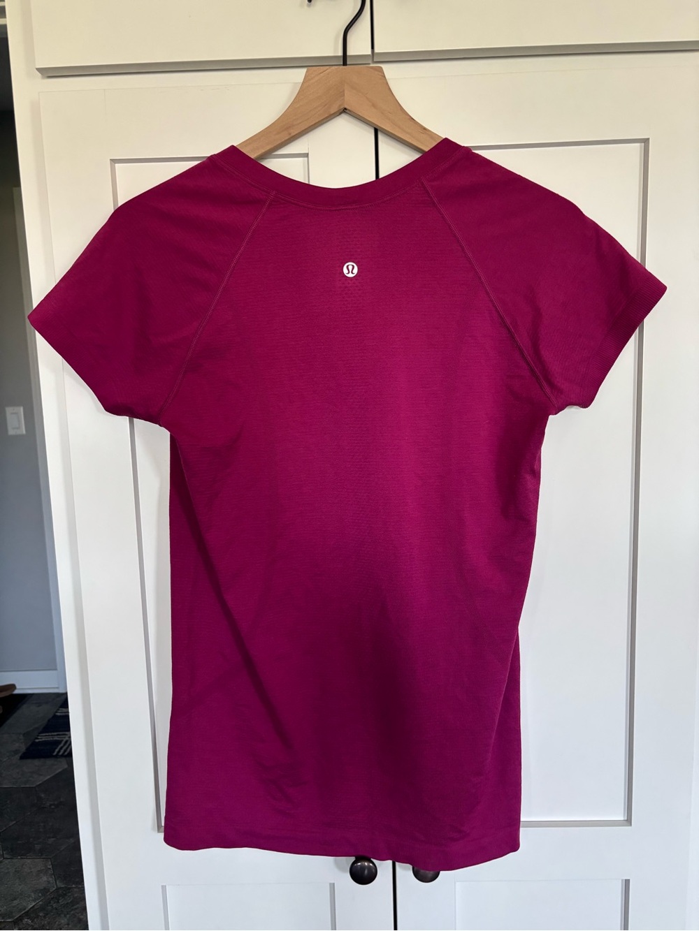 lululemon athletica Women's Short Sleeve Tee in Magenta